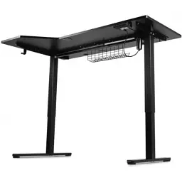 Комп'ютерний стіл Barsky StandUp Corner 1450x850 мм Black (BSTc-01) - мініатюра 8