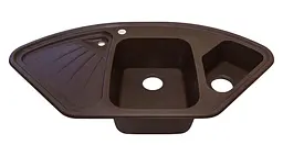 Кухонна мийка Adamant Consensus 1045x575x190 коричневий 272223, Коричневий - мініатюра 2