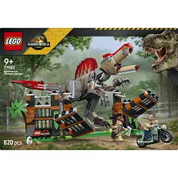 Конструктор LEGO Jurassic World Втеча спинозавра 820 ел. (77982)