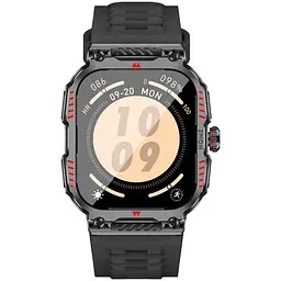 Смарт-годинник W&O X7 Plus 44mm, 300 mAh, IP67 Black (WOX7PBL)