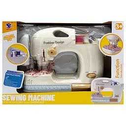 Дитяча побутова техніка "Швейная машинка" XS-25055(White) світлові та звукові ефекти