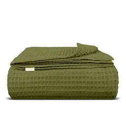 Плед-покривало Cosas Avocado Greek Waffle вафельний 160х230 см авокадо (Blanket_58Avocado_GreekWaffle_160x230)