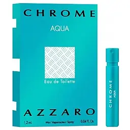 Пробник Azzaro Chrome Aqua 1.2 мл туалетна вода