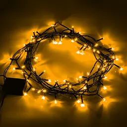 Електрогірлянда Yes! Fun нитка 70 LED 8 режимів миготіння 4.9 м тепло-біла (974835) - мініатюра 4