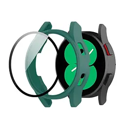 Захисний чохол із склом DBPro Watchbands Samsung Galaxy Watch 4 44mm зелений (WB00S440CASE20) - мініатюра 3