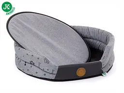 Ліжко для собак JK Animals Grey Lux 80х74х17 см - мініатюра 3
