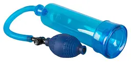 Вакуумна помпа Bang Bang Penis Pump, 20 см (блакитний) - мініатюра 3