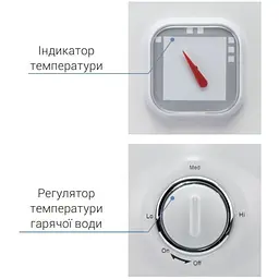 Водонагрівач електричний Thermo Alliance Slim вертикальний мокрий ТЕН 1.5 кВт 80 л D80V15Q2 - мініатюра 2