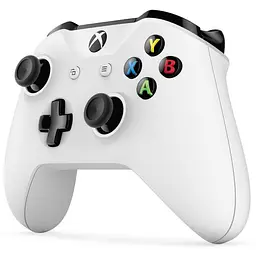 Microsoft Xbox One S Wireless Controller Bluetooth (White) + Thumb Grips (накладки на стики 4 шт.) - мініатюра 4