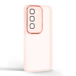 Защитный чехол для Infinix Hot 60 5G, Shade, розовый, TPU+PC, матовый, защита всего корпуса, панель-накладка, противоударный, с высокими бортами, амортизирует удары при падениях, ArmorStandart (ARM88251) - мініатюра 2