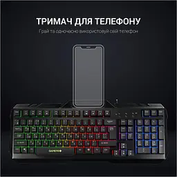 Клавіатура GamePro GK670 USB Black [111022] - мініатюра 6