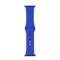 Ремінець Silicone Apple Watch 42/44/45/46/49 мм Deep Blue S (3) (3)