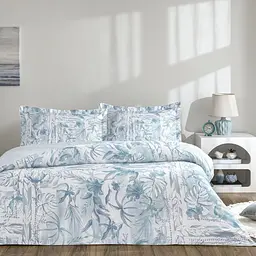 Постільна білизна Velora Blue Сатин Tac pbe0051568