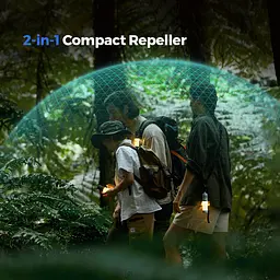 Фумігатор-ліхтар кемпінговий Flextail Tiny Repel S, бежевий - мініатюра 3