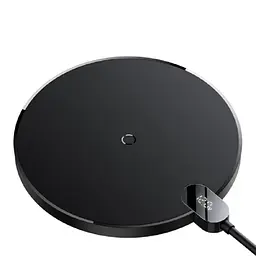 Бездротовий зарядний пристрій Baseus Digital LED Display Gen 2 Wireless Charger 15W CCED000001 Black