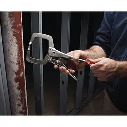 Затискач-струбцина тип С Torque Lock MILWAUKEE, 90х90мм (нерухомі губки), 280мм - мініатюра 4