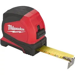Рулетка Milwaukee Pro Compact 5м/16фт, 25мм (4932459595) - мініатюра 2