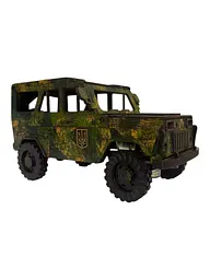 Подарунковий Міні Бар машина Козак 33x18x16.5 см 4 чарки - мініатюра 5