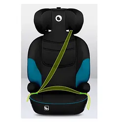 Автокрісло Lionelo Lars I-Size Green Turquoise, 15-36 кг, чорне з бірюзовим (LO-LARS I-SIZE GREEN TURQUOISE) - мініатюра 8