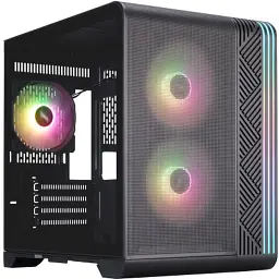 Корпус для ПК 1stPlayer VT5-BK-3F7 Black (VT5-BK-3F7)
