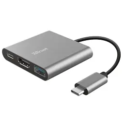 Концентратор Trust Dalyx 3-in-1 Multiport USB-C (23772)