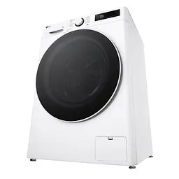 Пральна машина LG фронтальна, 10кг, 1400, A, 57см, дисплей, пара, інвертор, білий - мініатюра 9
