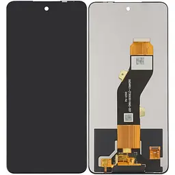 Дисплей ZTE Blade A75 4G чорний, оригінал PRC