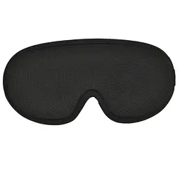 Маска для сну + беруші 3D Sleep Mask Чорний, анатомічні беруші та пов'язка на очі для сну - мініатюра 4