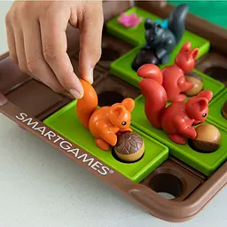 Настільна гра Smart Games Вперед, за горіхами! XXL Squirrels Go Nuts XXL - мініатюра 3