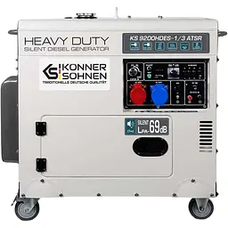 Генератор дизельний Konner&Sohnen KS 9200HDES-1/3 ATSR (EURO V) [117114]