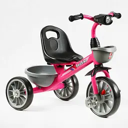 Велосипед триколісний Best Trike, EVA колеса 12’’, 10’’, музика, 2 кошики, BS-20470