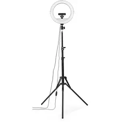 Набір блогера Hama Smartphone Tripod Steady-120 V2, 185см, Bluetooth, LED ring (00004659) - мініатюра 9