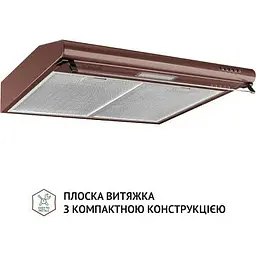 Витяжка пласка Perfelli PL 6144 BR LED - мініатюра 2