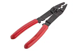 Кліщі для обтиску контактів Intertool 210 мм 0.5-6 мм² HT-7056 - мініатюра 3