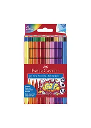 Фломастери 20 кол. FABER CASTELL Grip тригранні (155320) - мініатюра 3