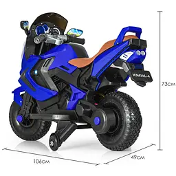 Дитячий електромобіль-мотоцикл Bambi Racer M 3681AL-4 до 60 кг - мініатюра 2