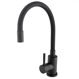 Змішувач для кухні Globus Lux Alpen SBT1-203SB-BB Чорний матовий - мініатюра 2