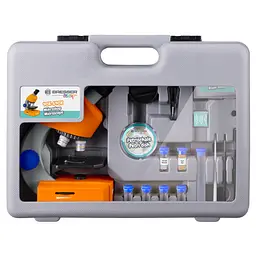 Мікроскоп Bresser Junior 40x-640x Orange з кейсом (8851310) - мініатюра 10