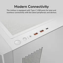 Корпус Cougar Uniface, білий (UNIFACE White) - мініатюра 3
