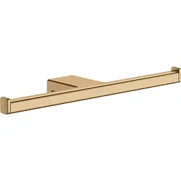 Тримач паперу подвійний Hansgrohe AddStoris Brushed Bronze 41748140 Бронза
