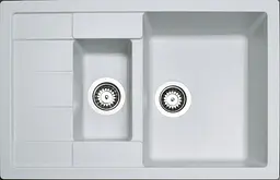 Кухонна мийка Adamant Anila Plus 775x495x200 old stone 100001406, Сірий