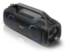 Портативна колонка 2.0 X-747 Black, 2 x 25 Вт, пластиковий корпус, Bluetooth REAL-EL teh0029044 - мініатюра 4