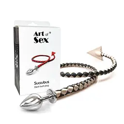 Металева анальна пробка Art Of Sex Succubus – розмір S - мініатюра 3