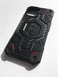 Чохол протиударний UAG Monarch Pro MagSafe для iPhone 15 (6.1") Carbon Fiber 1143401F4242 - мініатюра 6