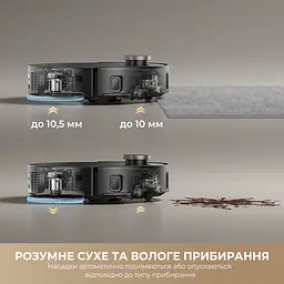 Робот пилосос MOVA MOBIUS 60 Black-EUA - мініатюра 11