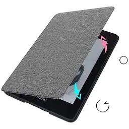 Чохол-книжка BeCover Smart Case для Amazon Kindle Paperwhite 12th Gen. 2024 7" Gray (712846) - мініатюра 4