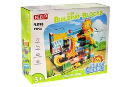 Конструктор FL1198 "Весела гірка" 99 подітий. р.30x12x28 см YG Toys
