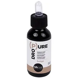 Преміальний концентований прямий пігмент для волосся BBcos DroPure Beige з ефектом чистого бежевого блонду 50 мл
