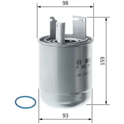 Фільтр паливний Bosch F026402289 - мініатюра 5