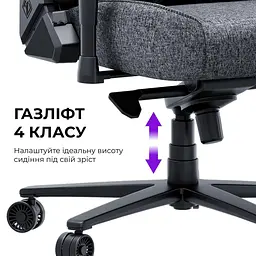 Ігрове крісло Anda Seat Novis Plus Black PVC Size XL (AD23YC-XL-01-B-PV-B04) - мініатюра 12